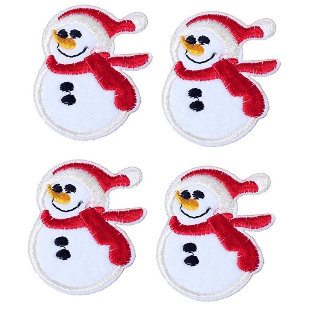 New Snow People Iron On Patches Easy Badges